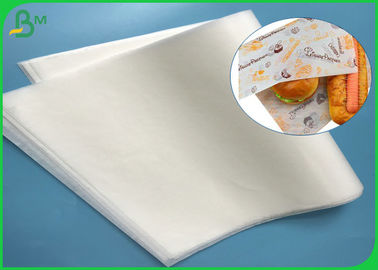 Carta kraft bianca vergine 30gsm 35gsm di MG Del commestibile della pasta di cellulosa per la borsa degli alimenti a rapida preparazione
