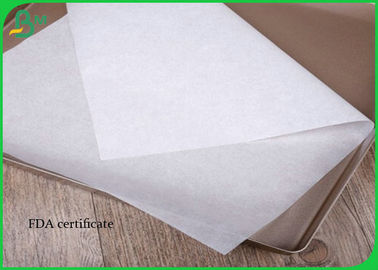 30g - rotolo bianco impermeabile al grasso della carta del commestibile di colore 40g per lo spostamento dell'alimento