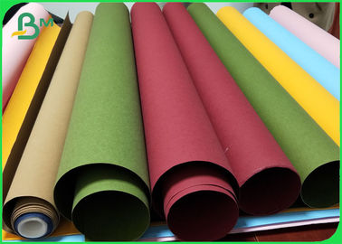 Tessuto multicolore di carta kraft per rendere l'etichetta del panno lavabile