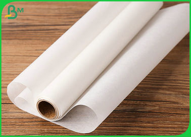 rotolo bianco della carta kraft Del macellaio di colore di 30g 40g per lo spostamento di alimento