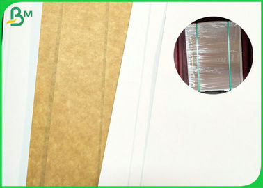 Il FSC ha approvato una carta kraft laterale di Brown di bianco quello laterale per la fabbricazione dei contenitori di spuntino