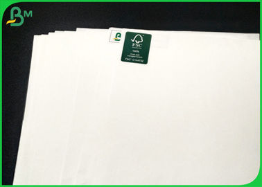 FDA ha certificato il rotolo bianco della carta kraft Del commestibile 70gsm per i pacchetti dell'alimento