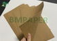 Rotolo di tessuto di carta kraft lavabile marrone chiaro da 0,55 mm 0,6 mm, larghezza 150 cm