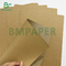 180 gm carta da prova marrone non rivestita di polpa riciclata stampabile