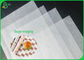 La carta da imballaggio dell'hamburger impermeabile al grasso di 29g 30g C1S con FDA certificatied