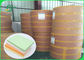 Colore di carta offset verde colorato puro della pasta di cellulosa del FSC designato 70CM 100CM