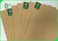 110gsm a 220gsm ha riciclato il foglio FDA UE FSC della carta della fodera di Brown Kraft