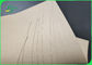Rotolo della carta kraft della pasta di cellulosa 175gsm 300gsm Per i contenitori di scarpa a prova d'umidità