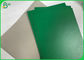 1.5mm durevole 1.8mm ha riciclato Grey Paper Cardboard Sheets montato verde 70 * 100cm