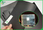 Riciclato spappoli il cartone nero 110gsm del mestiere agli strati di carta da imballaggio 350gsm
