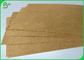 Carta kraft riciclata dello strato di 60g Brown per la borsa d'imballaggio dello spuntino impermeabile