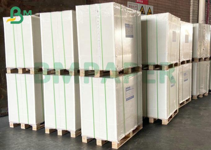 carta rivestita bianca stampabile della parte posteriore di 350gsm Kraft per il contenitore di imballaggio alimentare di qualità superiore