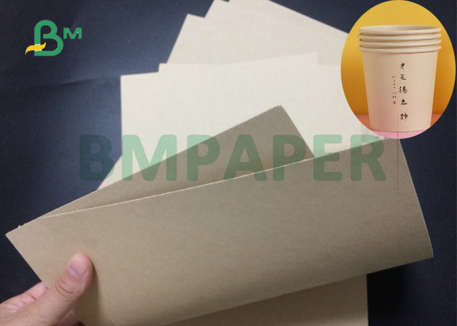 materiale di carta della tazza naturale di colore del commestibile di 240Gsm 260Gsm per la fabbricazione delle tazze di caffè