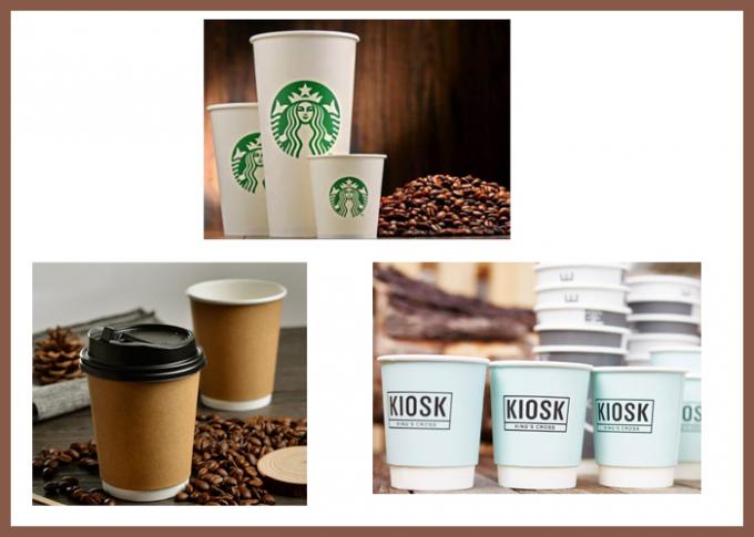 Il commestibile 300g + 20g PE Cupstock ha basato l'articolo per la tazza di caffè impermeabile