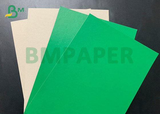 cartone rivestito verde 2mm Grey Back Stiffness Paperboard di 1000mm x di 700 1mm