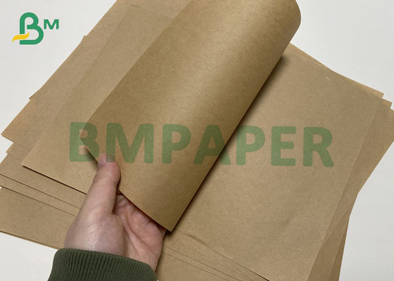 Carta kraft di sacco espansibile per il commestibile che imballa colore 70gsm di Brown