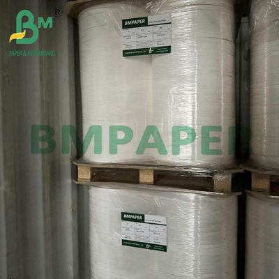 25 mm x 1000 m cannucce per imballaggio alimentare Carta bianca con rotolo Jumbo 28g