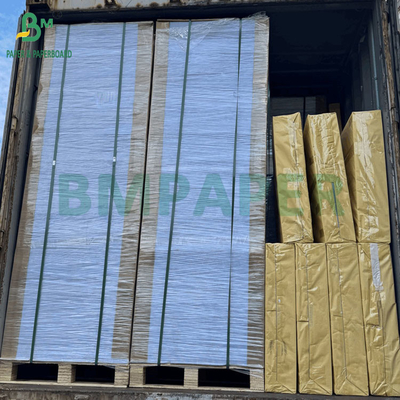 3 Ply cartone ondulato bianco non rivestito 2 lati E flauto F flauto 78x108cm 70x100cm