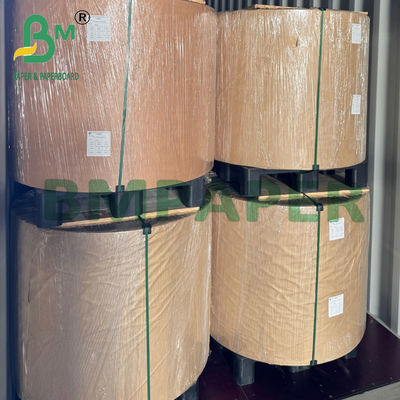 260/275gr Cassaforte a microonde 2 lati carta kraft PE per scatola da pranzo