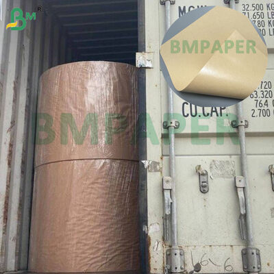 75 grammi di carta kraft + 10 grammi di polilaminati all' interno di rotoli di materie prime per buste a prova di umidità