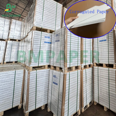 Carta ondulata a faccia singola E flute da 230 grammi 325 grammi per protezione fiori 28 x 60 cm