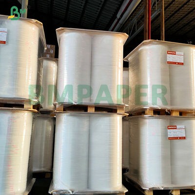 Carta bianca liscia da 24 gsm 28 gsm avvolta in paglia per l'imballaggio individuale delle cannucce