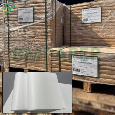 35gm 38gm MG Carta Kraft sbiancata con macchina di carta vetrata fogli di carta lucida a una sola faccia 30cm x 60cm