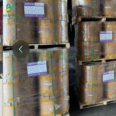 Carta da forno rivestita in silicone da 700 mm 750 mm 40 gr 50 gr di colore marrone per la cottura