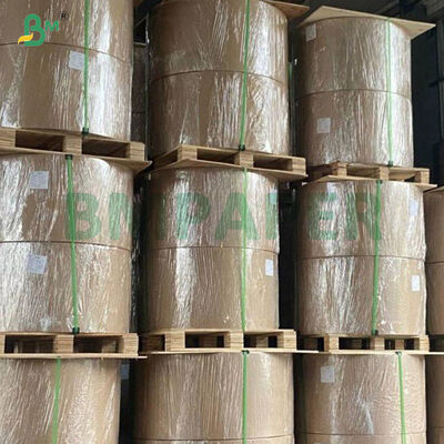 Acqua gialla resistente al mango Copertura sacchetti di imballaggio carta nero interno