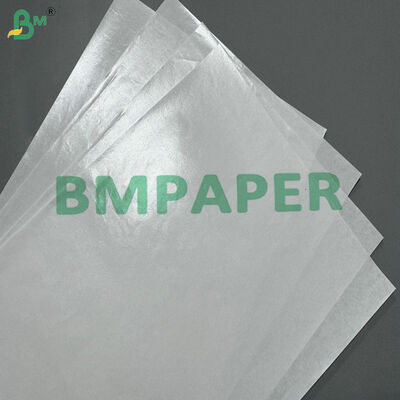 Acqua e grassi resistenti di qualità alimentare PE rivestito 35gm 40gm carta kraft bianca carta da imballaggio per hamburger