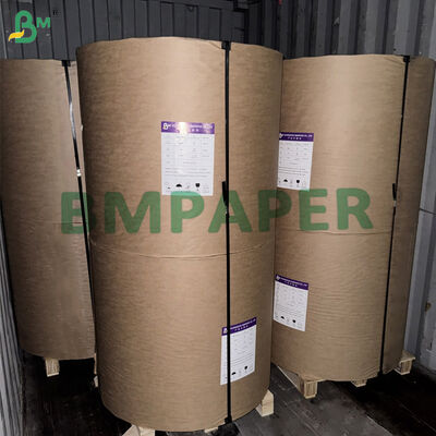 40 gm 60 gm Rollo di carta bianca a prova di grasso per imballaggio alimentare 1200 mm senza PFAS