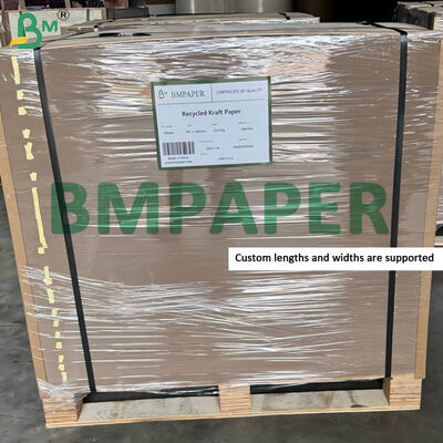300 gm fogli di carta kraft marrone riciclati per la separazione dei pallet