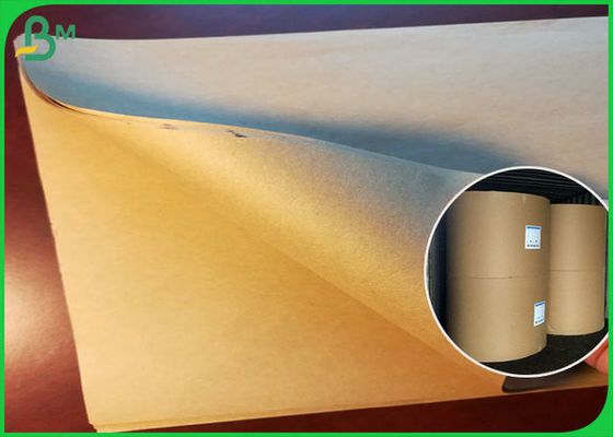 la buona Brown Carta kraft di 50GSM riveste l'anti ricciolo impermeabile al grasso per il dado d'imballaggio