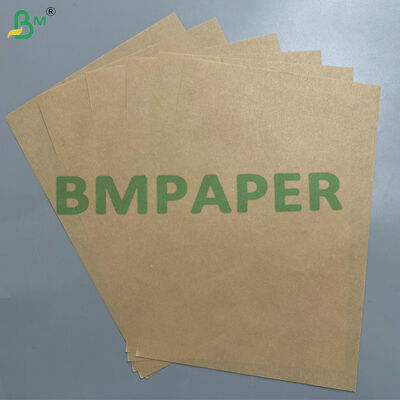 Eco-Friendly Greaseproof Brown Kraft Paper 30-45gsm Food Wrapping Paper for Bread Pastries Takeaway Packaging