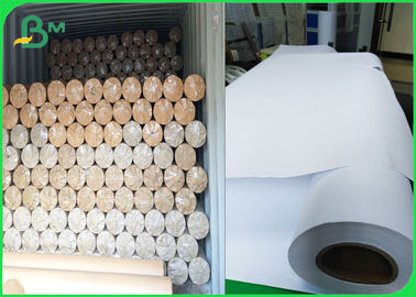 24 Inch 36 Inch Inkjet Plotter Paper Roll 80gm Per Industria Industria Inductiva