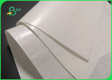 carta kraft Bianca rivestita del PE 40gsm+10g per il pacchetto 220mm impermeabili al grasso della candela