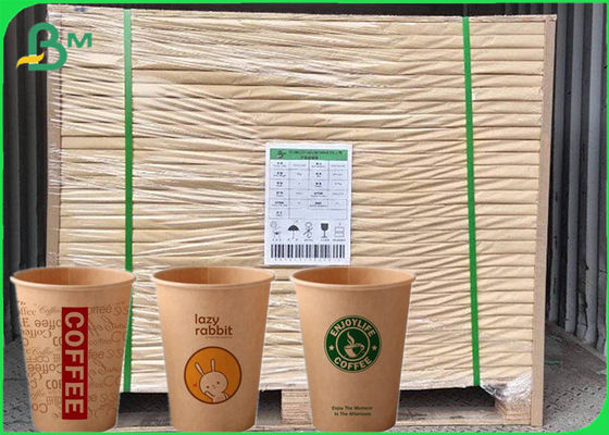 Impermeabile carta patinata PE di 15g + di 200gsm Cupstock per la tazza asportabile della bevanda