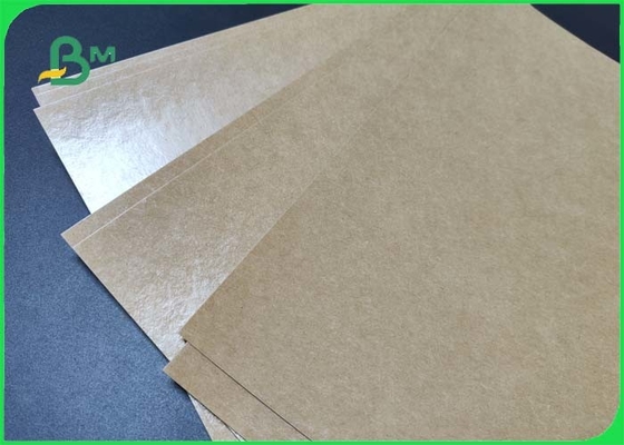 carta kraft patinata PE di 15g + di 270gsm Brown per resistente di acqua del vassoio 950mm dell'alimento