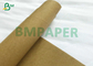 Rotolo di tessuto di carta kraft lavabile marrone chiaro da 0,55 mm 0,6 mm, larghezza 150 cm