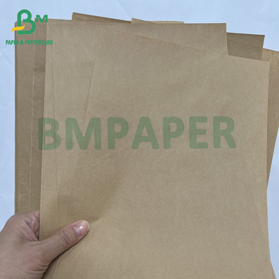 Alta resistenza, buona estensibilità 70 90 GSM carta kraft marrone resistenza alle esplosioni