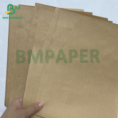 Alta resistenza, buona estensibilità 70 90 GSM carta kraft marrone resistenza alle esplosioni