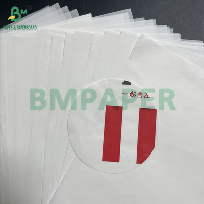 38grs 40grs Carta di avvolgimento per panini bianchi liscia greaseproof Kit 3 Kit 5