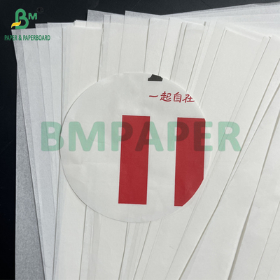 38grs 40grs Carta di avvolgimento per panini bianchi liscia greaseproof Kit 3 Kit 5