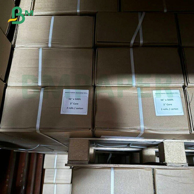 130gm 150gm Matte Coated Bond Rolls Color Inkjet Paper per la presentazione