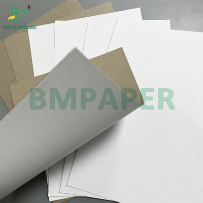 Buona rigidità 1000gm Tavola bianca rivestita con schiena grigia Duplex Tavola spessa
