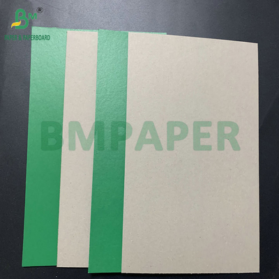 1.1mm 1.2mm Verde Rivestito Laccato Rigidità Cartone Grigio Dietro Cartone
