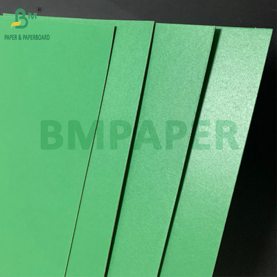 1.1mm 1.2mm Verde Rivestito Laccato Rigidità Cartone Grigio Dietro Cartone