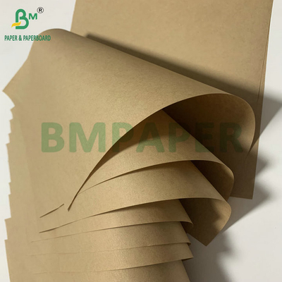 Carta kraft marrone non rivestita 70 gm75 gm per sacchetto di imballaggio del cemento strato esterno stampabile