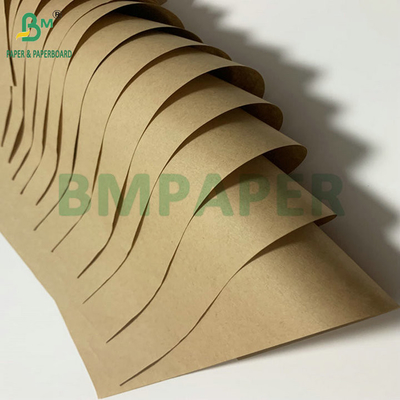 Carta kraft marrone non rivestita 70 gm75 gm per sacchetto di imballaggio del cemento strato esterno stampabile