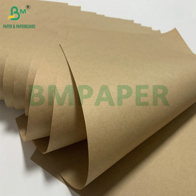 Carta kraft marrone non rivestita 70 gm75 gm per sacchetto di imballaggio del cemento strato esterno stampabile